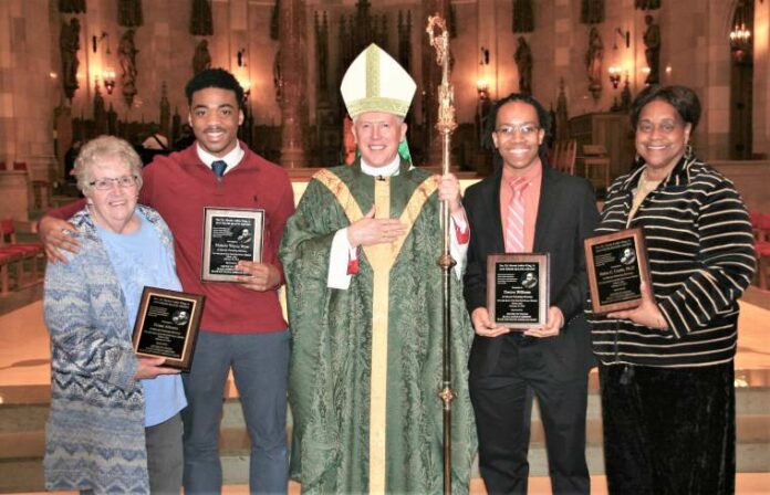 Catholic Diocese of Toledo Black Ministries celebrates Black History bestowing Drum Major Awards